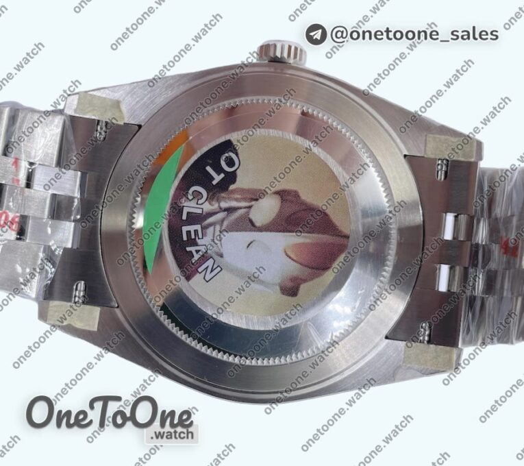Реплика часов Rolex Datejust 41 Stainless steel 904L Steel Top-tier Копия один в один Silver Dial Jubilee Bracelet