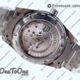 Реплика часов Omega Seamaster Black Dial Stainless steel Case And Bracelet Mod