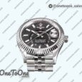 Реплика часов Rolex Sky-dweller 326934 Stainless steel Blue&Black&White Dials Jubilee Bracelet Asian 23J