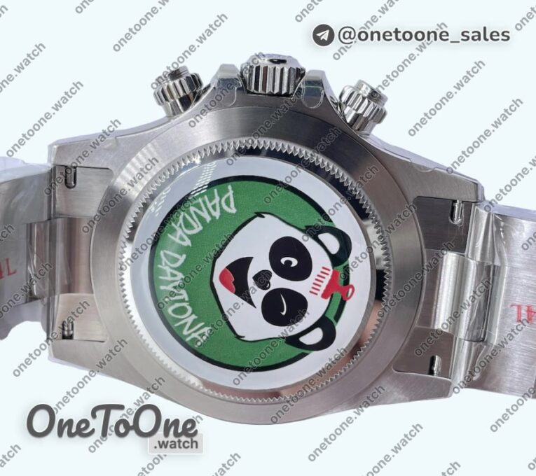 Реплика часов Rolex Daytona 116500LN Top-tier Копия один в один 904L Stainless steel Case and Bracelet Black Dial