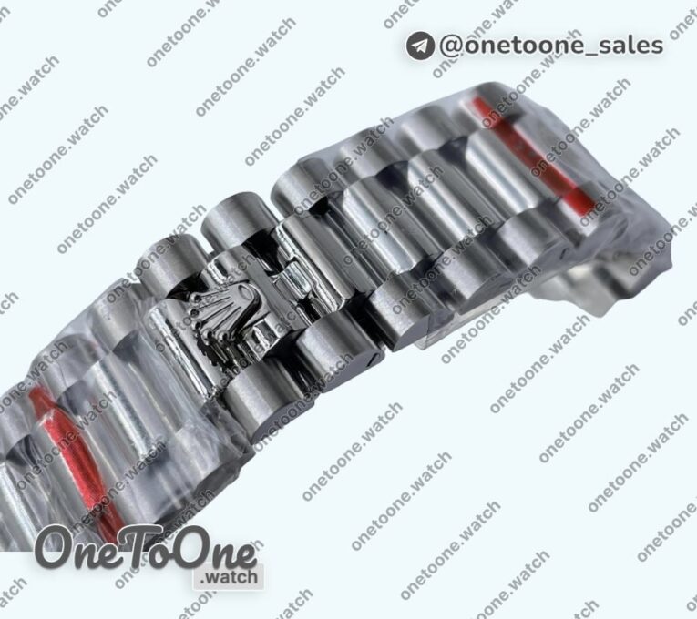 Реплика часов Rolex DayDate 40mm 904L Stainless steel/Stainless steel Meteorite Dial Bracelet