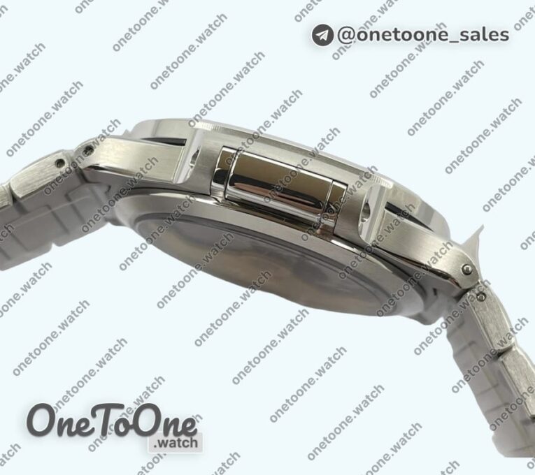 Реплика часов Patek Philippe Nautilus 7118 Ladies Top-tier Копия один в один Blue Dial Diamonds Bezel on Stainless steel Bracelet 3KF