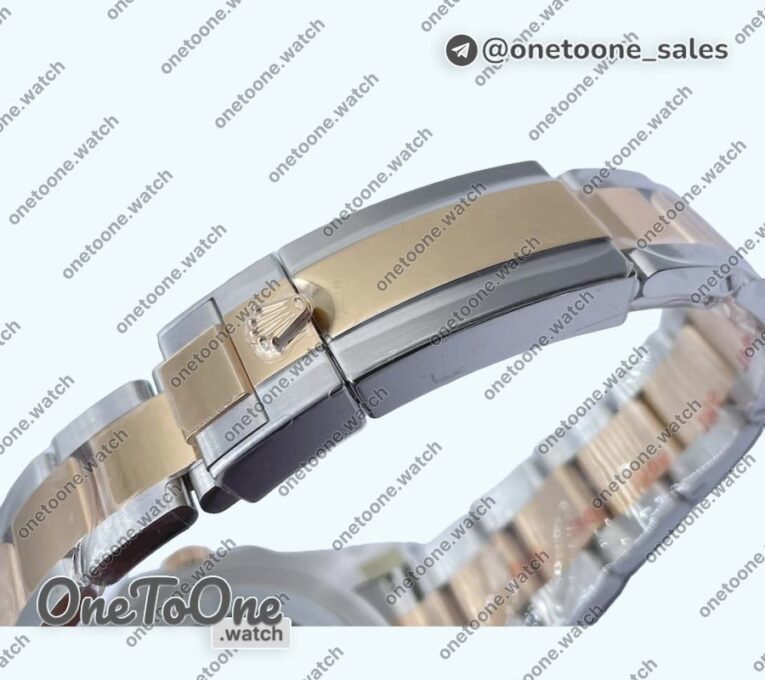 Реплика часов Rolex T-Master II 126711CHNR 904L/Rose gold Top-tier Копия один в один Black Dial on 904L/Rose gold Bracelet DD3285
