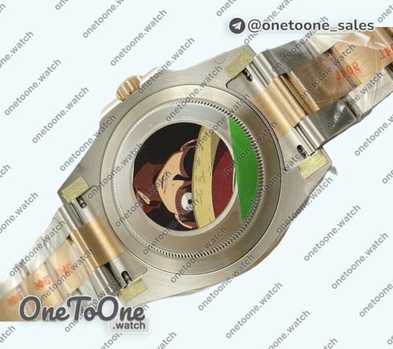 Реплика часов Rolex T-Master II 126711CHNR 904L/Rose gold Top-tier Копия один в один Black Dial on 904L/Rose gold Bracelet DD3285