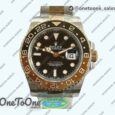 Реплика часов Rolex T-Master II 126711CHNR 904L/Rose gold Top-tier Копия один в один Black Dial on 904L/Rose gold Bracelet DD3285