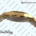 Реплика часов Audemars Piguet Royal Oak Jumbo 15202 Yellow gold/Yellow gold Blue
