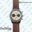 Реплика часов Breitling Top Time Dues Chrono Stainless steel/LE Cream Dial Stick Marker Leather Strap BLS