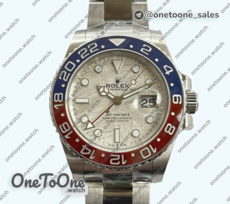 Реплика часов Rolex T II 126719 Pepsi Meteorite Dial 904L Stainless steel/Stainless steel C+F CHS