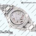 Реплика часов Audemars Piguet Royal Oak 41mm 15510 "50th Anniversary" Stainless steel Top-tier Копия один в один Blue Textured Dial Stainless steel Bracelet