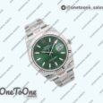 Реплика часов Rolex DateJust 41mm Stainless steel Top-tier Копия один в один Stick Marker Green Dial Stainless steel Oyster Bracelet E