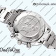 Реплика часов Omega Speedmaster Racing Chrono 40mm Stainless steel/Stainless steel Blue Dial HRF C3330