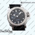 Реплика часов Panerai PAM 1229 Submersible Quaranta 44mm Stainless steel Black Dial Rubber P900