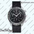 Реплика часов Omega Speedmaster Racing Chrono 40mm Stainless steel/Stainless steel Black Dial Rubber Strap HRF C3330