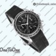 Реплика часов Omega Speedmaster Racing Chrono 40mm Stainless steel/Stainless steel Black Dial Rubber Strap HRF C3330
