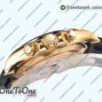 Реплика часов Rolex Daytona 116508 Top-tier Копия один в один Black/Yellow gold Dial Rubber Strap V2