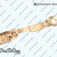 Реплика часов Rolex Daytona 116508 904L Yellow gold Case Black/Yellow gold Dial Stick Mark Bracelet