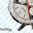 Реплика часов Breitling Top Time Chrono Stainless steel Top-tier Копия один в один White Dial Brown Leather Strap BLS