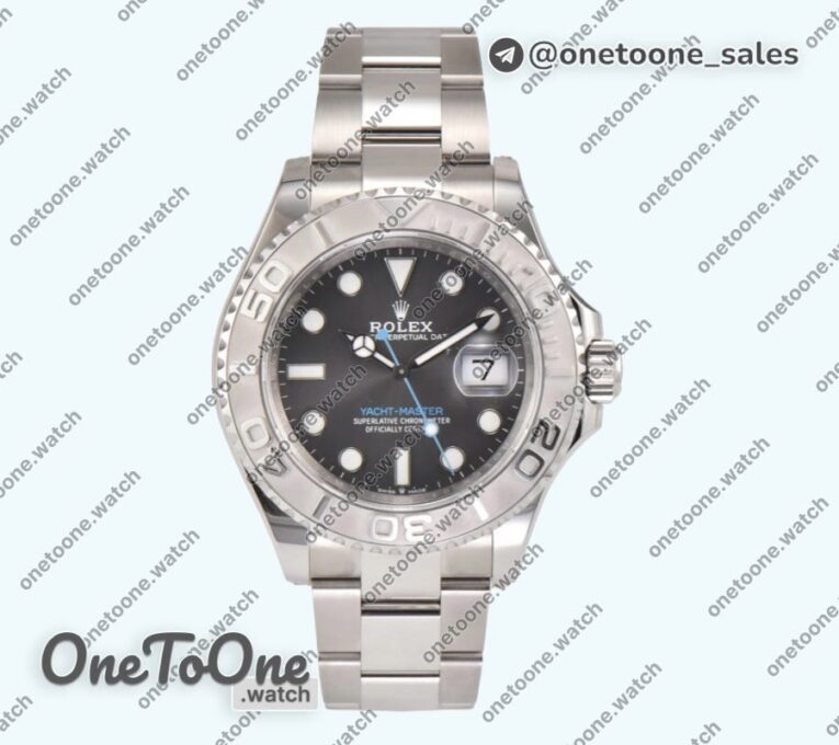 Реплика часов Rolex Yacht-Master 126622 904L Steel Top-tier Копия один в один Rhodium Dial on Stainless steel Bracelet