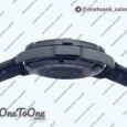 Реплика часов Tag Heuer Aquaracer Calibre 5 PVD 41mm Top-tier Копия один в один Carbon/Blue Dial on Black Nylon Strap T SW200