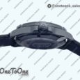 Реплика часов Tag Heuer Aquaracer Calibre 5 PVD 41mm Top-tier Копия один в один Carbon/Blue Dial on Black Nylon Strap T SW200