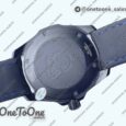 Реплика часов Tag Heuer Aquaracer Calibre 5 PVD 41mm Top-tier Копия один в один Carbon/Blue Dial on Black Nylon Strap T SW200