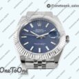 Реплика часов Rolex DateJust 41mm 126334 Top-tier Копия один в один 904L Steel Blue Dial Stick Marker on Jubilee Bracelet