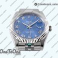 Реплика часов Rolex DateJust 41mm 126334 Top-tier Копия один в один 904L Steel Blue Dial Roman Marker on Jubilee Bracelet