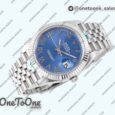 Реплика часов Rolex DateJust 41mm 126334 Top-tier Копия один в один 904L Steel Blue Dial Roman Marker on Jubilee Bracelet