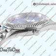 Реплика часов Rolex DateJust 41mm 126334 Top-tier Копия один в один 904L Steel Blue Dial Roman Marker on Jubilee Bracelet