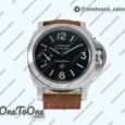 Реплика часов Panerai PAM 005 N Top-tier Копия один в один on Brown Leather Strap