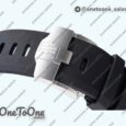 Реплика часов Audemars Piguet Royal Oak Offshore Diver 15720 Black Ceramic Bezel Top-tier Копия один в один Black Dial on Black Rubber Strap