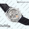 Реплика часов Iwc Portuguese IW358304 Top-tier Копия один в один Stainless steel White Dial Blue Markers Blue Leather Strap