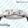 Реплика часов Iwc Portuguese Chrono IW3716 Top-tier Копия один в один White Dial Blue Markers Leather Strap