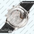 Реплика часов Iwc Portuguese Chrono IW3716 Top-tier Копия один в один White Dial Blue Markers Leather Strap