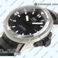 Реплика часов Iwc Aquatimer IW358002 Stainless steel Top-tier Копия один в один Black Dial White Sticks Markers on Black Rubber Strap