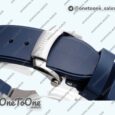 Реплика часов Patek Philippe Nautilus 5726 Complicated Stainless steel Top-tier Копия один в один Blue Textured Dial Rubber Strap