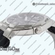 Реплика часов Vacheron Constantin Overseas 47040 Stainless steel Top-tier Копия один в один Black Textured Dial Rubber Strap