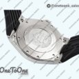 Реплика часов Vacheron Constantin Overseas 47040 Stainless steel Top-tier Копия один в один White Textured Dial Rubber Strap
