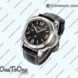 Реплика часов Panerai PAM1084 Stainless steel Top-tier Копия один в один Black Leather Strap Strap