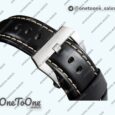 Реплика часов Panerai PAM1084 Stainless steel Top-tier Копия один в один Black Leather Strap Strap