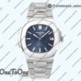 Реплика часов Patek Philippe Nautilus 5711 40th Anniversary Top-tier Копия один в один Blue Textured Dial on Stainless steel Bracelet 324CS V4