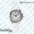 Реплика часов Patek Philippe Aquanaut 5067A Stainless steel Top-tier Копия один в один White Textured Dial Rubber Strap AE23