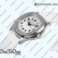 Реплика часов Patek Philippe Aquanaut 5067A Stainless steel Top-tier Копия один в один White Textured Dial Rubber Strap AE23