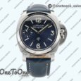 Реплика часов Panerai PAM 1085 Stainless steel Top-tier Копия один в один Blue Leather Strap