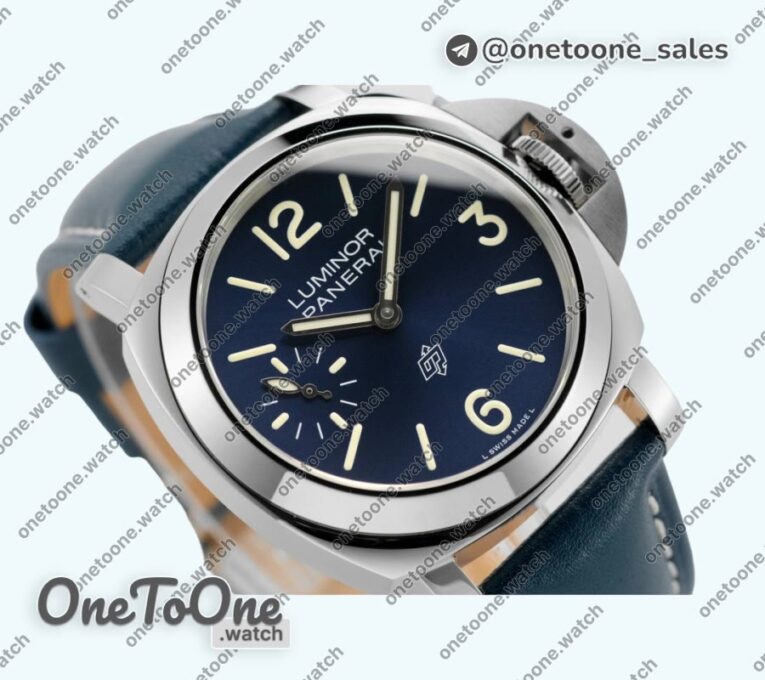 Реплика часов Panerai PAM 1085 Stainless steel Top-tier Копия один в один Blue Leather Strap