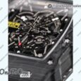Реплика часов Richard Mille 035-02 Rafael Nadal PT Carbon Skeleton Dial Blue Nylon Strap NH06