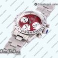 Реплика часов Rolex Daytona 6263 Stainless steel Bezel Stainless steel Case Red Dial Asian 7750