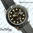 Реплика часов Rolex YachtMaster 226659 42mm 904L Stainless steel Black Rubber 3235 V3
