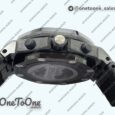 Реплика часов Audemars Piguet Royal Oak Offshore Bumble Bee Forged Carbon Top-tier Копия один в один Black Dial on Leather Strap J
