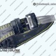 Реплика часов Audemars Piguet Royal Oak Offshore Bumble Bee Forged Carbon Top-tier Копия один в один Black Dial on Leather Strap J